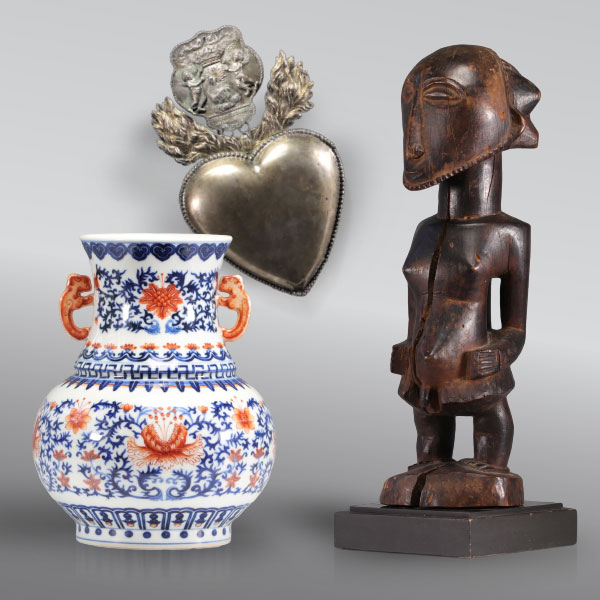 Vente Art et antiquités. Asie, Europe, Art premier