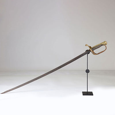 French harmony saber, 1850-1860