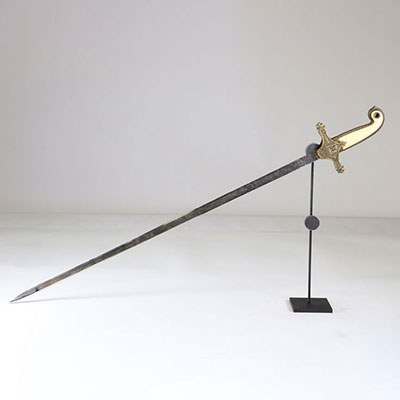 Spanish sword, officer, Toledo, late 19th century