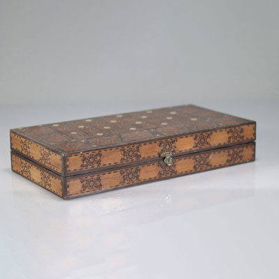 game box in Syrian work marquetry