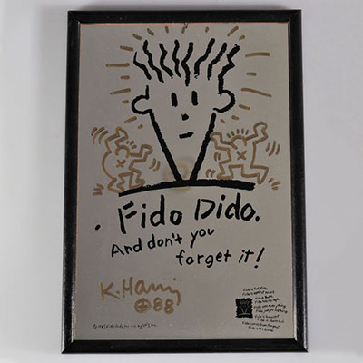 Keith Haring. “Fido Dido. And don't you forget it! 