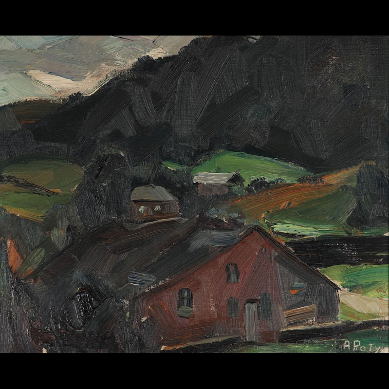 Albert RATY (1889-1970) Oil on panel 