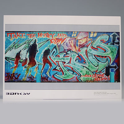 BANKSY ((in the style of)) (Anglais - Né en 1974) Size - ca 42 x 29,5 cm