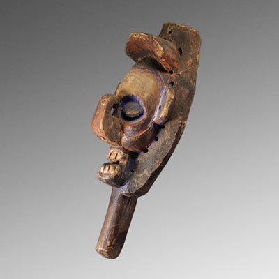 Yaka mask ca 1940 from the Dem. Rep. of Congo