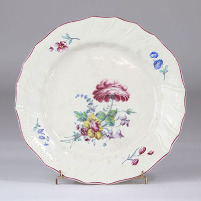 Tournai porcelain plate 18th