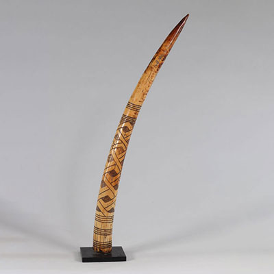 Kuba divinatory scepter DRC early 20th century