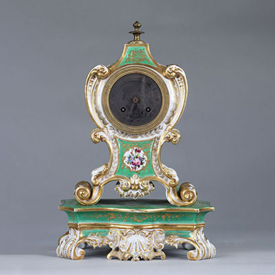 Paris porcelain clock early 19th