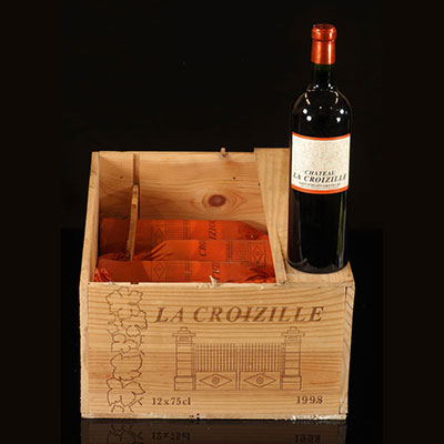 Wine - 7 bottles 75 cl Red Saint-Emilion Château La Croizille Grand cru 1998 Château La Croizille 75 cl 7 bottles