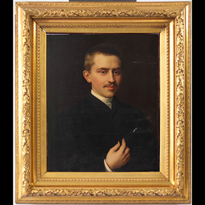 Eugène SIBERDT (1851-1931) Huile sur toile 