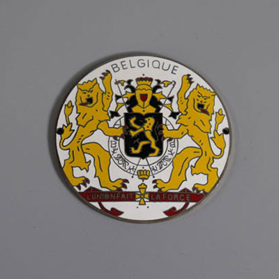 Belgique Badge automobile