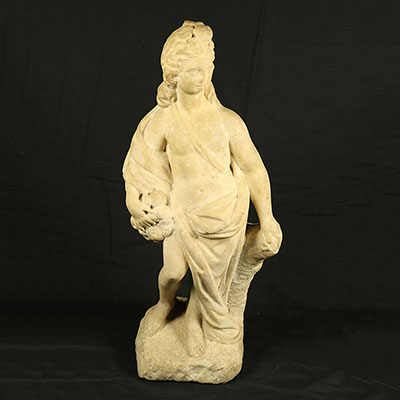 Italie - Statue en marbre renaissance 16ème Italie