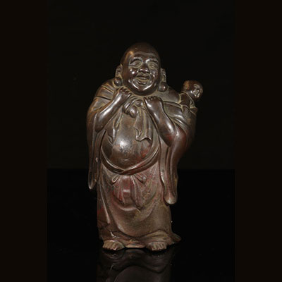 Daruma in bronze