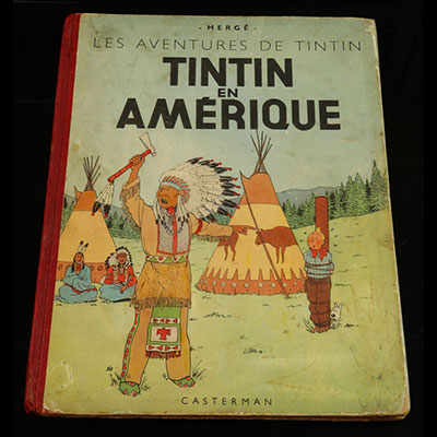 BD - Tintin en Amérique 1946 -1947