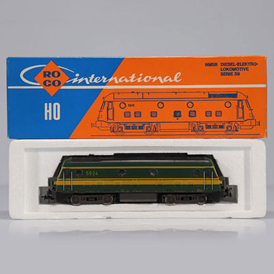 Roco locomotive / Reference: 4152 / Type: Diesel-electrical series 59 (5924)