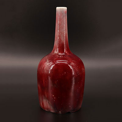 China - Ox blood vase 19th