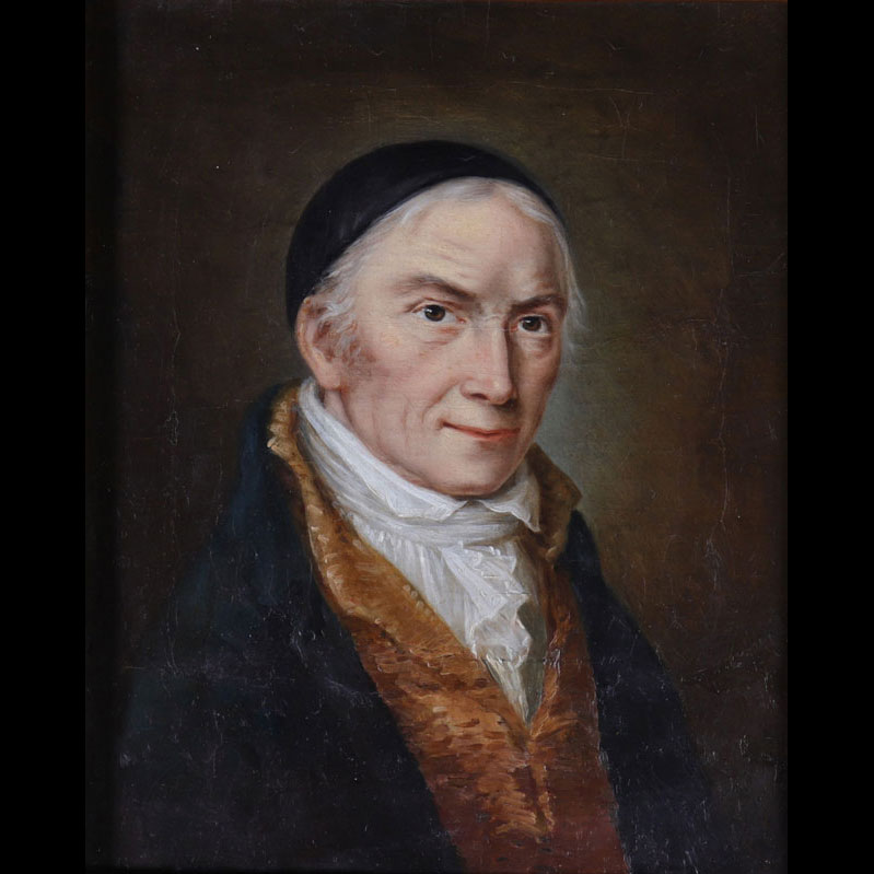 John-Lewis SHONBORN portrait d'homme 19ème