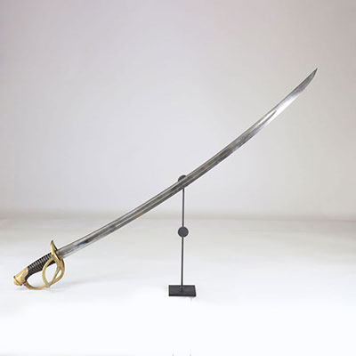 French saber officer model 1822 marked blade