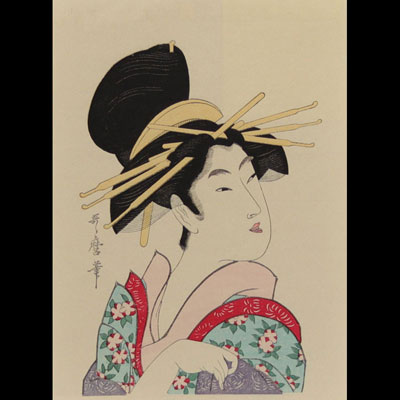 Kitagawa Utamaro. Circa 1800. 