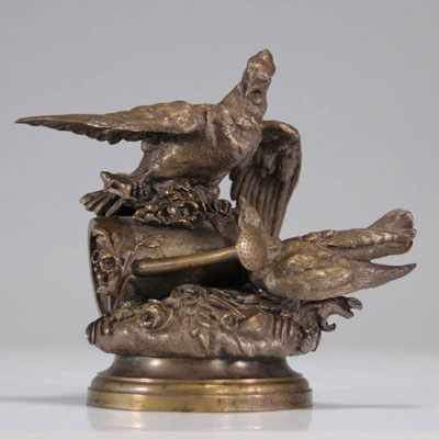 Very good quality animal bronze by Ferville Suan