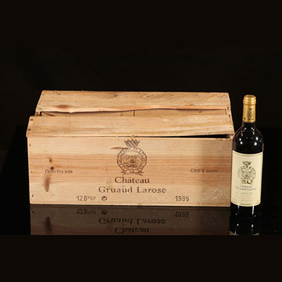 Vin - 9 bouteilles 75 cl rouge Saint-Julien Château Gruaud Larose Château Gruaud Larose 1995 75 cl 9 bouteilles
