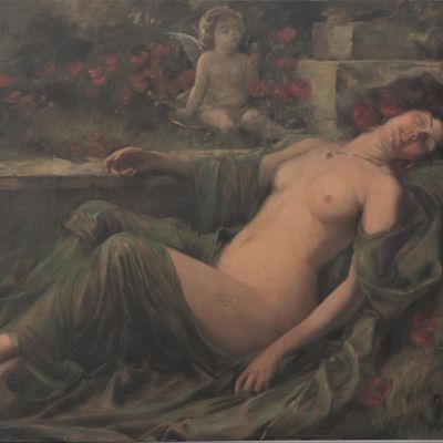 John William SCHOFIELD (1865-1944) Large oil on canvas 