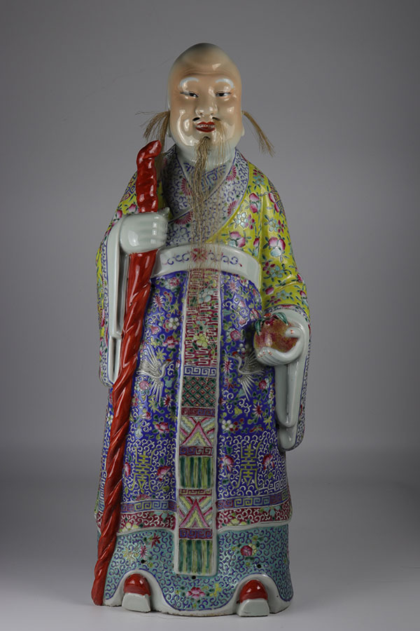 Chine statue en porcelaine de chine époque république