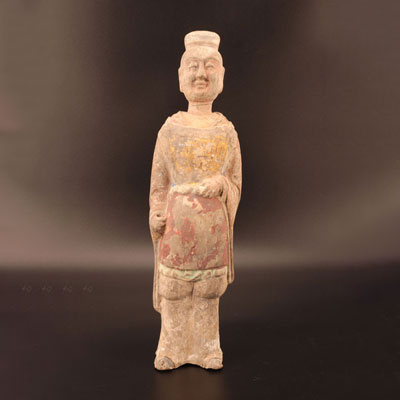 statuette terre cuite Dynastie Tang provenance Eskenazi London