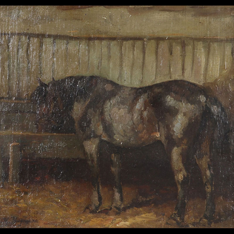 Hermanus Charles Christiaan BOGMAN (1861-1921) Oil on panel 