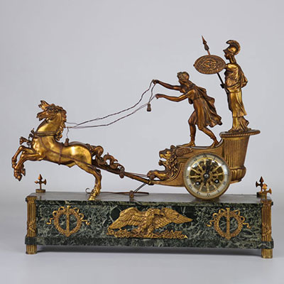 Empire style chariot pendulum