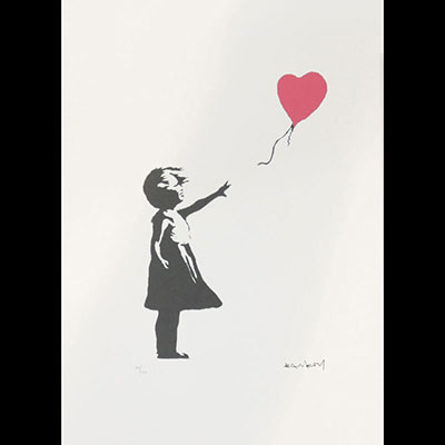 Banksy - Lithographie sur papier signée et numérotée