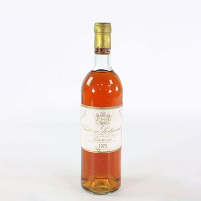 1 bouteille - Château Suduiraut 1975 Sauternes Blanc Liquoreux - 