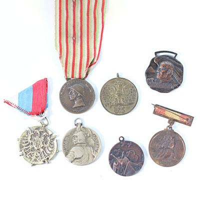 Médailles origines diverses