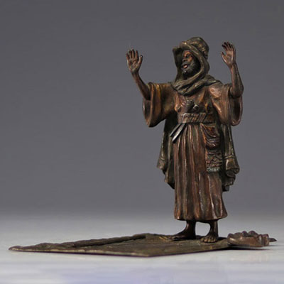 Orientalist Viennese bronze model Bergman