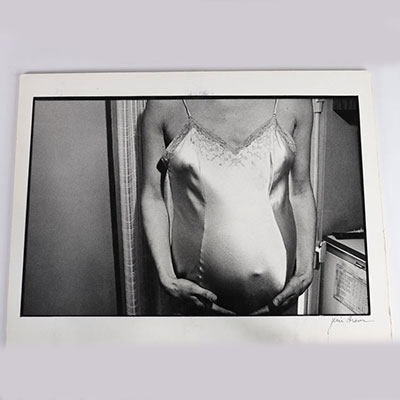 12 photos on cardboard signed in felt, Jerri Bram, 1960-1970
