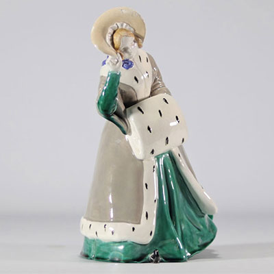 Emil MEIER (1877-1952) Wiener figurine en porcelaine 