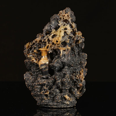 Chine - rocher en pierre de Shoushan 190mm