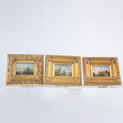 Set of 3 paintings