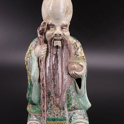 CHINA - character in glazed stoneware - 