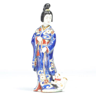 Japon - figurine en porcelaine, époque Meiji (1868 -1912).