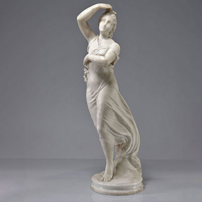 Grande sculpture en marbre 