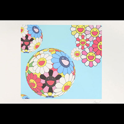 Takashi Murakami - Lithograph on paper signed and numbered