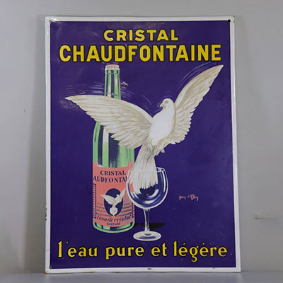 Belgique Plaque Cristal Chaudfontaine