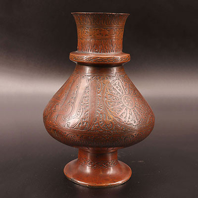 Vase ottoman en bronze 18ème
