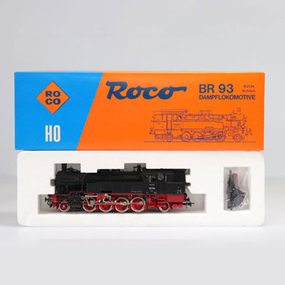 Locomotive Roco / Référence: 04122A / Type: Vapeur BR93 / 2.8.2 / 93374