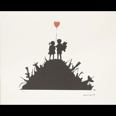 Banksy - Lithograph on paper signed and numbered