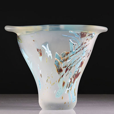 Leloup vase with collar