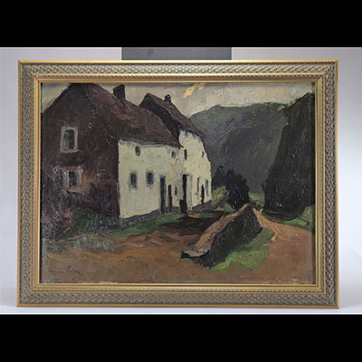 Élysée FABRY (1882-1949) Huile toile 