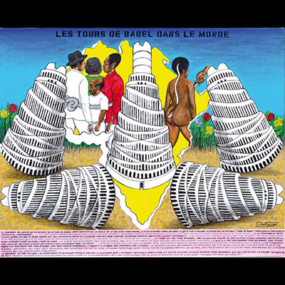 2004 “Tower of Babel” / Chéri Samba
