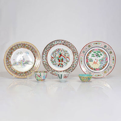 Lot of Chinese porcelain (6)