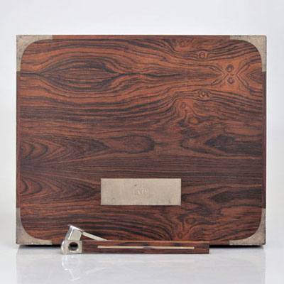 Art Deco rosewood cigar box